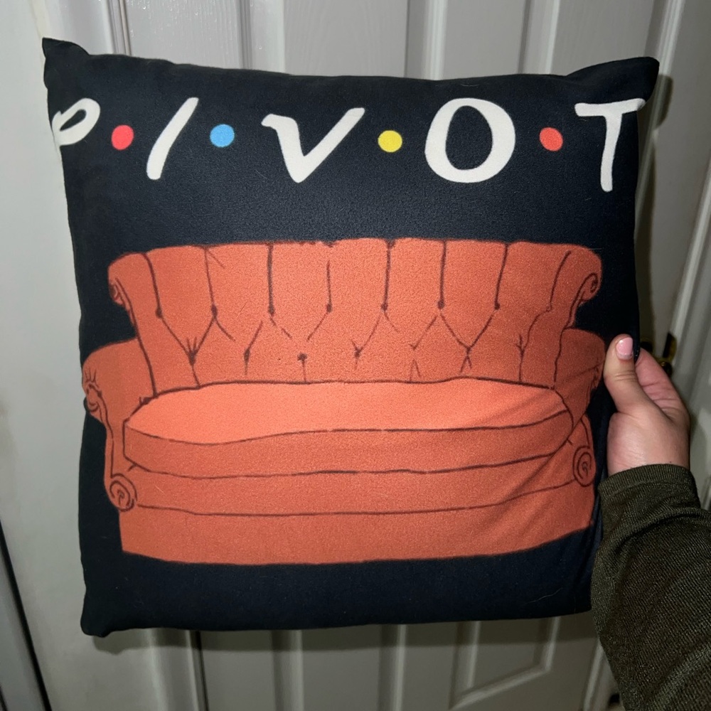 PIVOT! Friends Accent/Throw Pillow